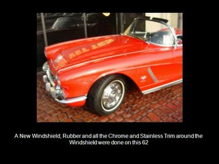 McJacks Corvette restores this beautiful 1962 Corvette !