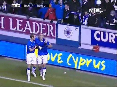 But de Madjid Bougherra à la Brezilienne face à Dundee Unite
