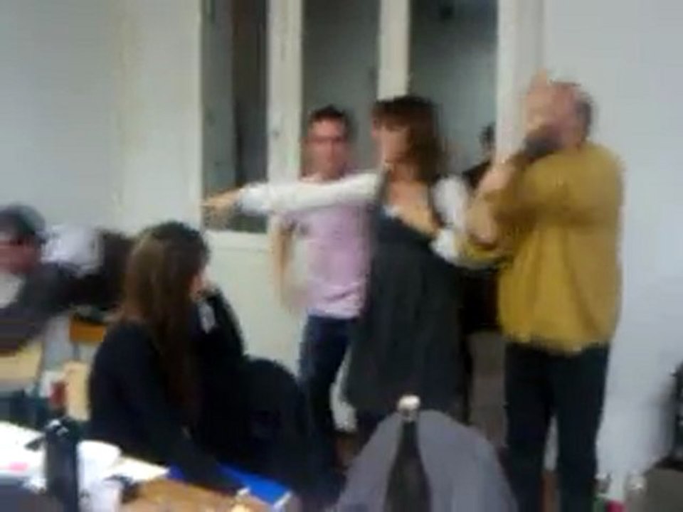 le rougeaud en action