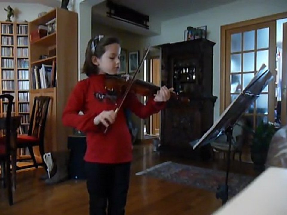Ariel au violon