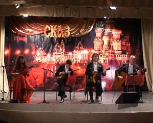 Moscow Nights song. Quartet SKAZ