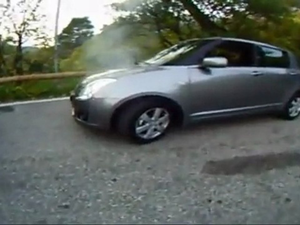 SUZUKI SWIFT MOTORSPORT ROUTE DE MONTAGNE