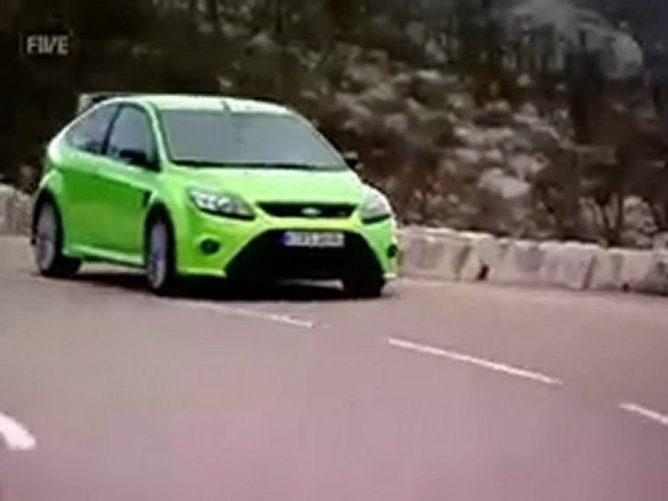 FORD FOCUS RS FIFTH GEAR TEST
