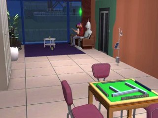 Futuramasims Deuxième Test - début du film - sans les voix