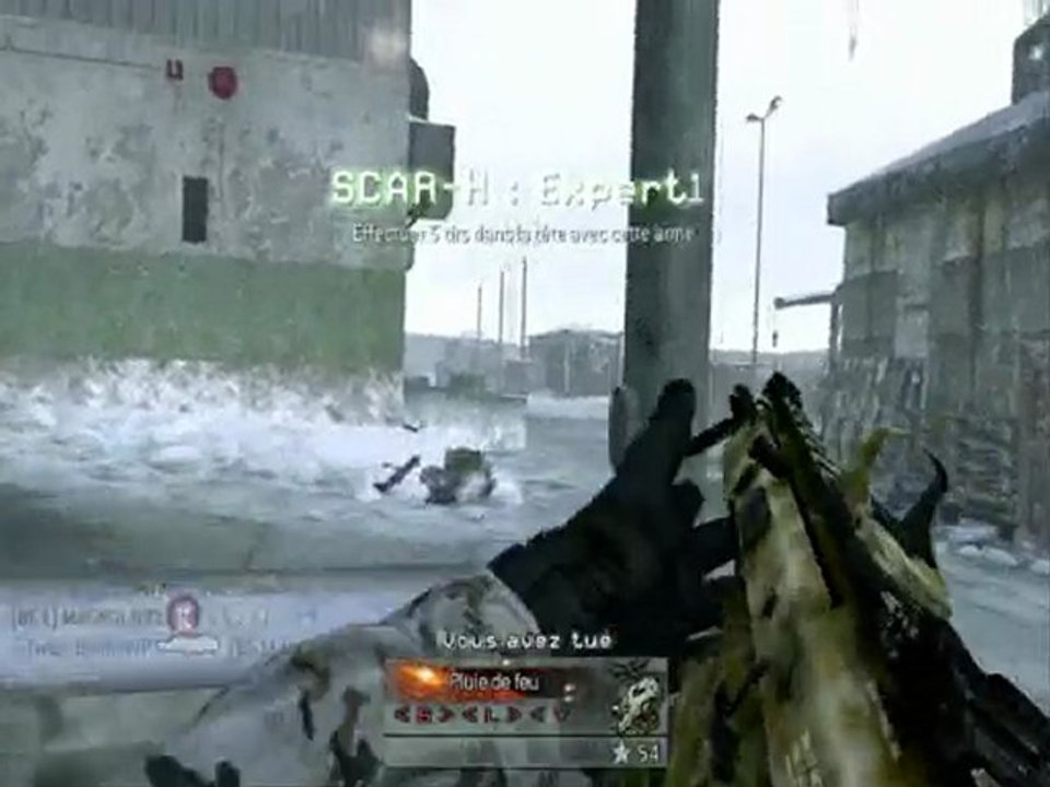 combat de COD modern warfare 2 hardcore