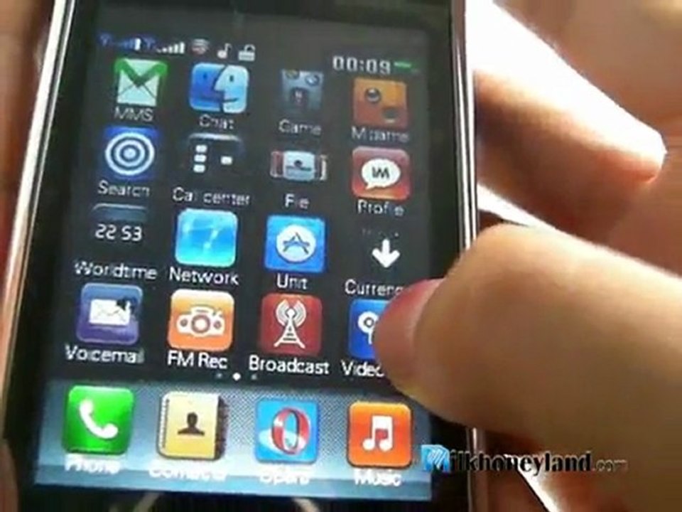 9500+ Quadband Touch Screen Wifi Dual Standby TV