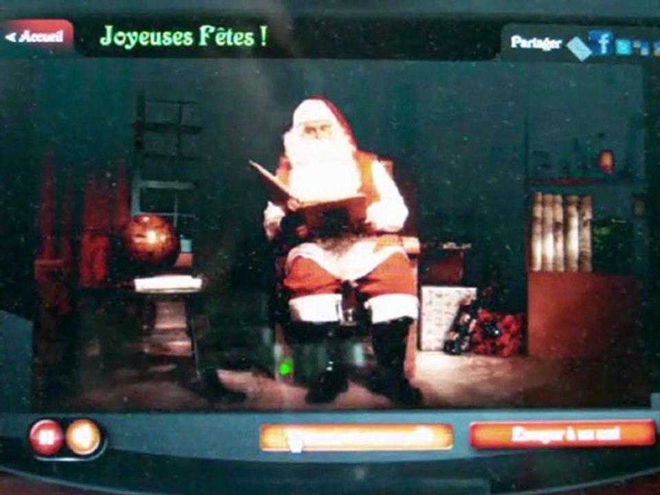 message du père noel pour lou-ann