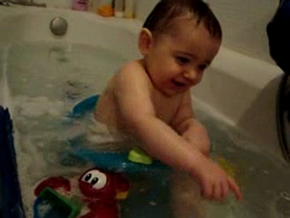 Diego au bain