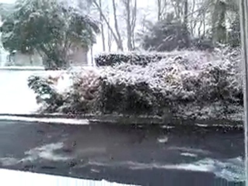 LA NEIGE QUI TOMBE.....