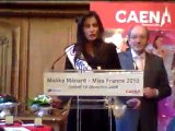 Radio Phénix : Miss France Malika Ménard à la Mairie de Caen