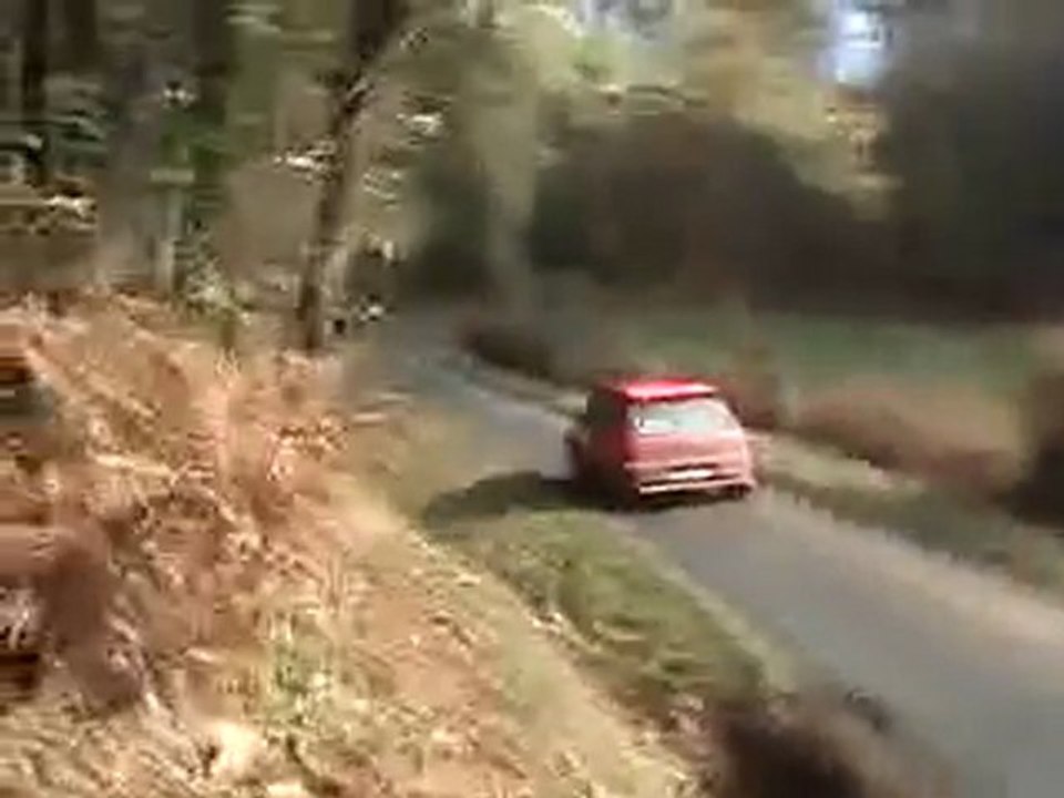 Rallye de bonaguil 2009 reno et denis 106 groupe A