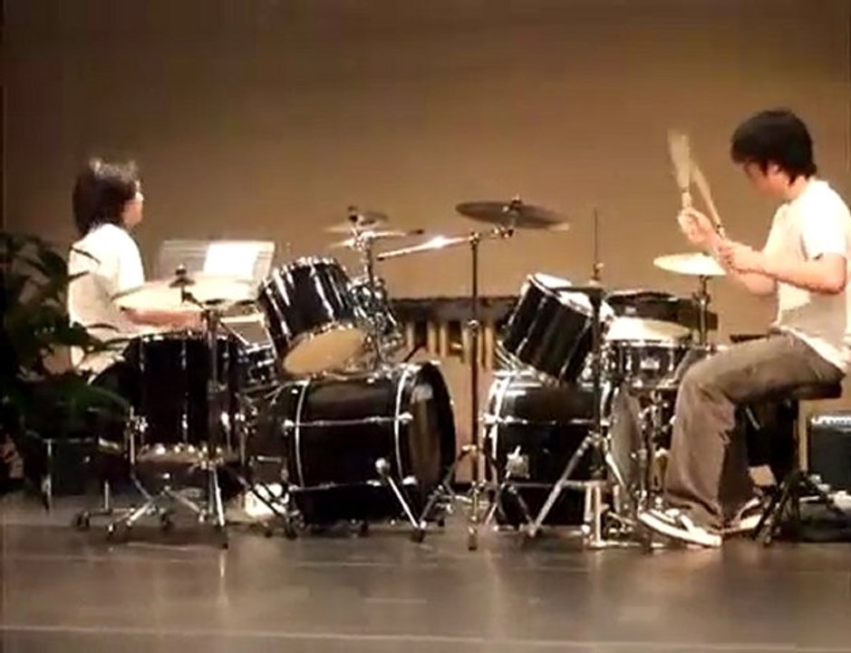 Drum Duet - ISKL Talent Show 2009