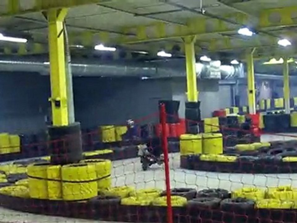 sortie pocket bike indoor LFDG à St-Etienne