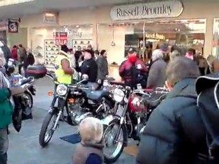 exeter city centre 2009 classic motorcycle club