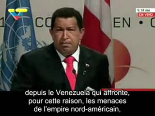 Hugo Chavez à Copenhague VOSTFR 3/3