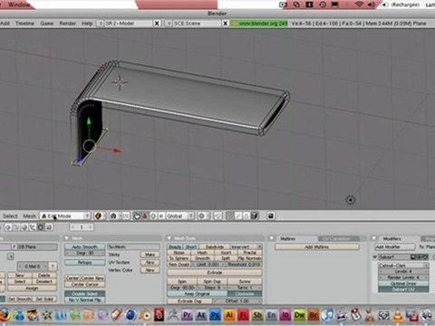 Tutoriel Table Design 3D Blender débutant-intermédiaire