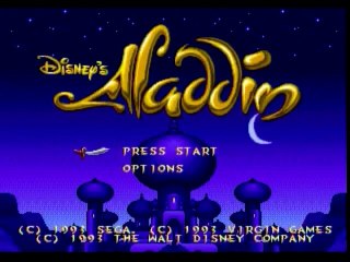 Koléo jeux ALADIN jusqu'à la fin! (mégadrive)