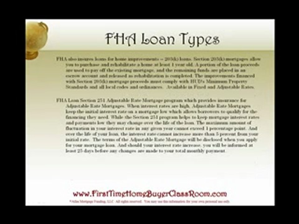 What FHA loan type is right for you?