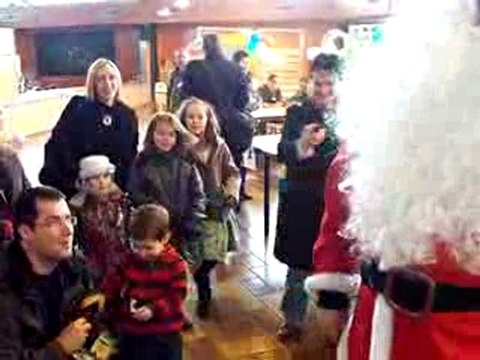 le 13 décembre 2009, rencontre avec le Père Noël