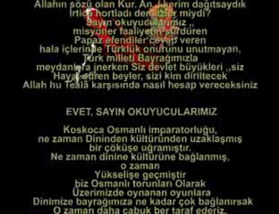 TÜRK MİLETTİNE OYNANAN OYUN.