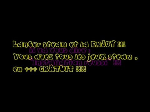 tous les jeux steam gratuit !!!