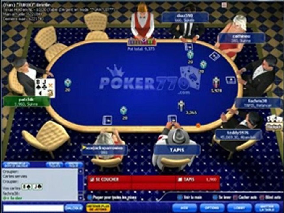 POKER 770, LE SITE POKER EN LIGNE