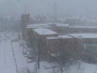 ça neige très fort