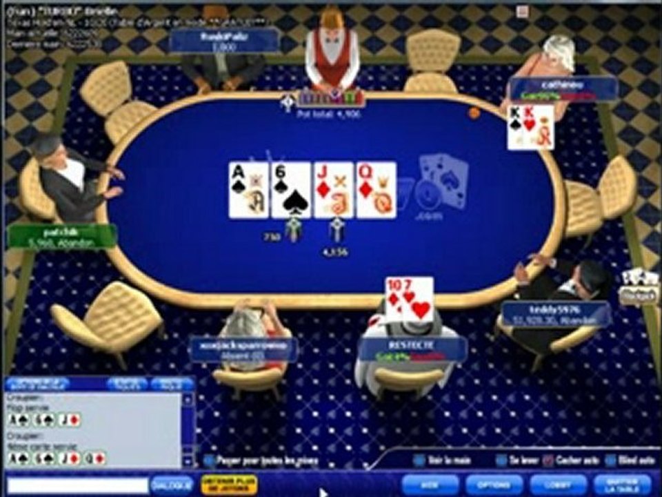 LA REGLE DE POKER SUR POKER 770 C’EST DE GAGNER