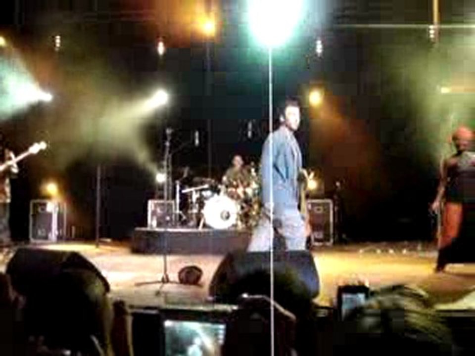 Beach Soccer Lyon Christophe Maé - C'est Ma Terre (19/12/09)