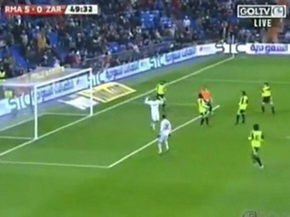 Real Madrid Vs saragosse 6-0 ' All Goals ' 19.12.2009