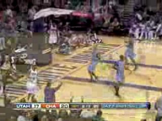 NBA Gerald Wallace runs down Ronnie Brewer on the break and