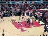 NBA Jamal Crawford goes up and under on the drive to the hoo