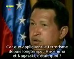 Chavez appelle à l'union des pays arabes sous-titré fr