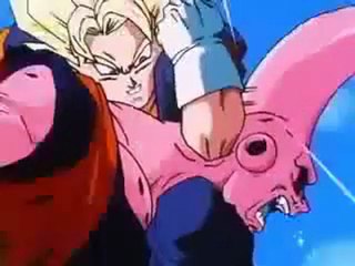 Super Vegito takes on Super Buu (Remastered)