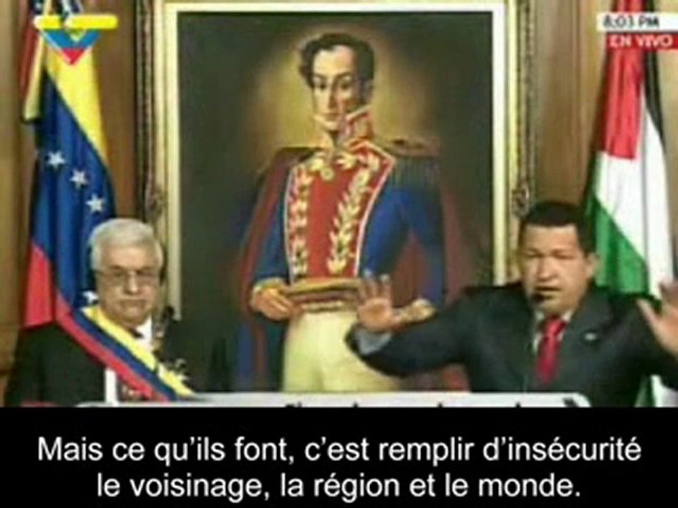 Chavez et la Palestine Sous-titré fr 2/2