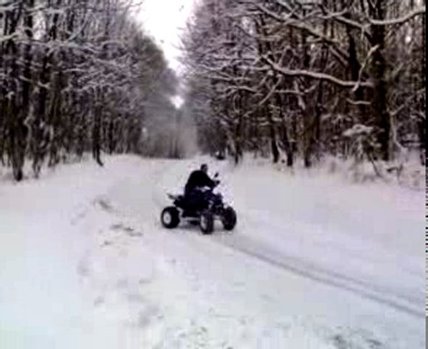 quad sous neige!!!! 2