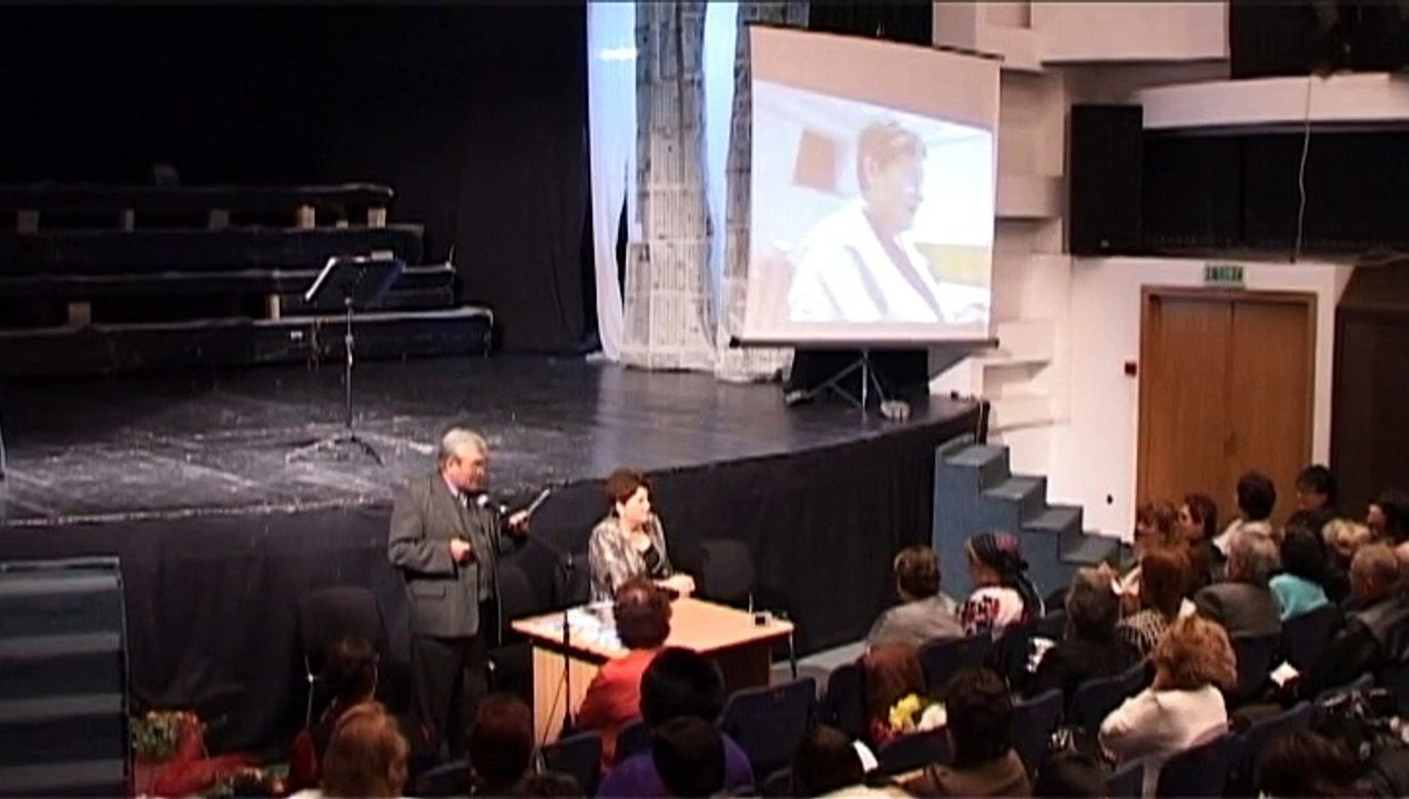 prezentarea volumului Iarna de catre Emilian Marcu