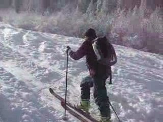 Camille ski rando Casserousse