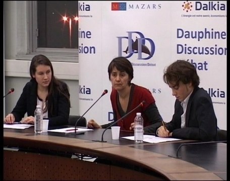 Nathalie Arthaud a Dauphine 2eme partie