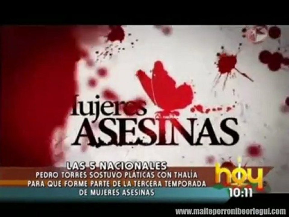 Pedro Torres quiere a Maite Perroni en Mujeres Asesinas 3