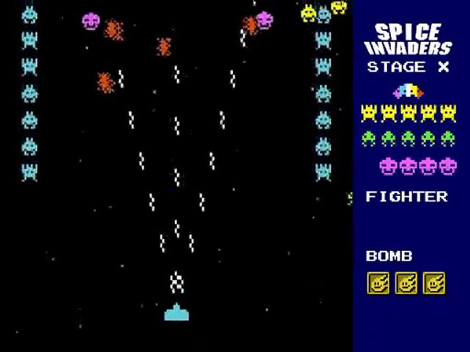 【Bash】 Spice Invaders