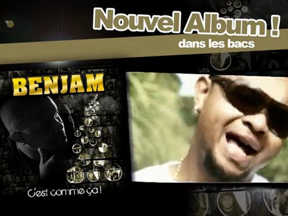 BENJAM - spot publicitaire du nouvel Album "C'est comme ça "