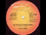 70s boogie funk -Paul Lewis - Girl you need a change of mind