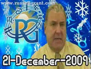 RussellGrant.com Video Horoscope Cancer December Monday 21st