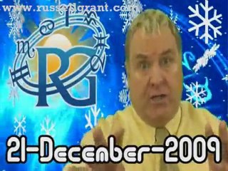 RussellGrant.com Video Horoscope Pisces December Monday 21st