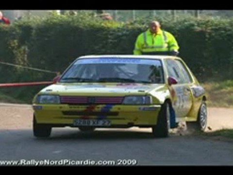 rallye d'envermeu 2009 équipage FLEURY/BATTE