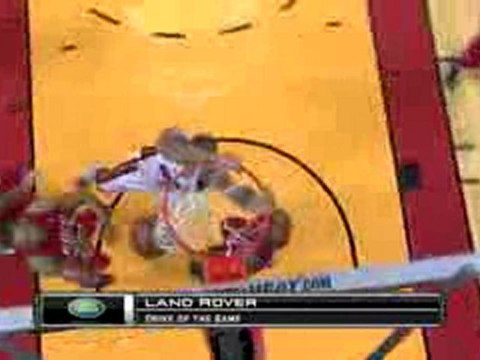 NBA Michael Beasley uses the baseline to his advantage and s