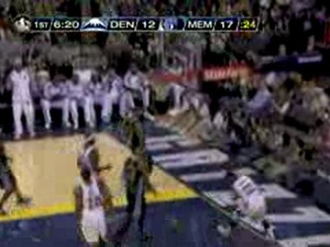 NBA O.J. Mayo throws down a dunk off the break in transition