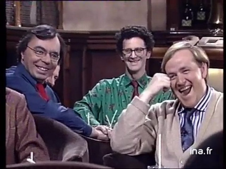 Pierre Desproges dans l'émission "l'assiette anglaise"