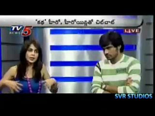 Live Chat With Genelia on TV5 part4 for Katha by svr studios